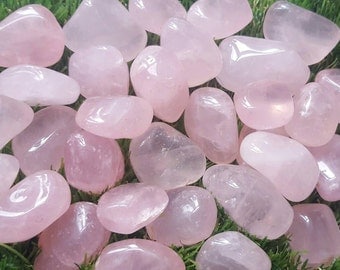 Rose quartz crystal tumblestone, Rose Quartz Crystal, Rose Quartz Stone