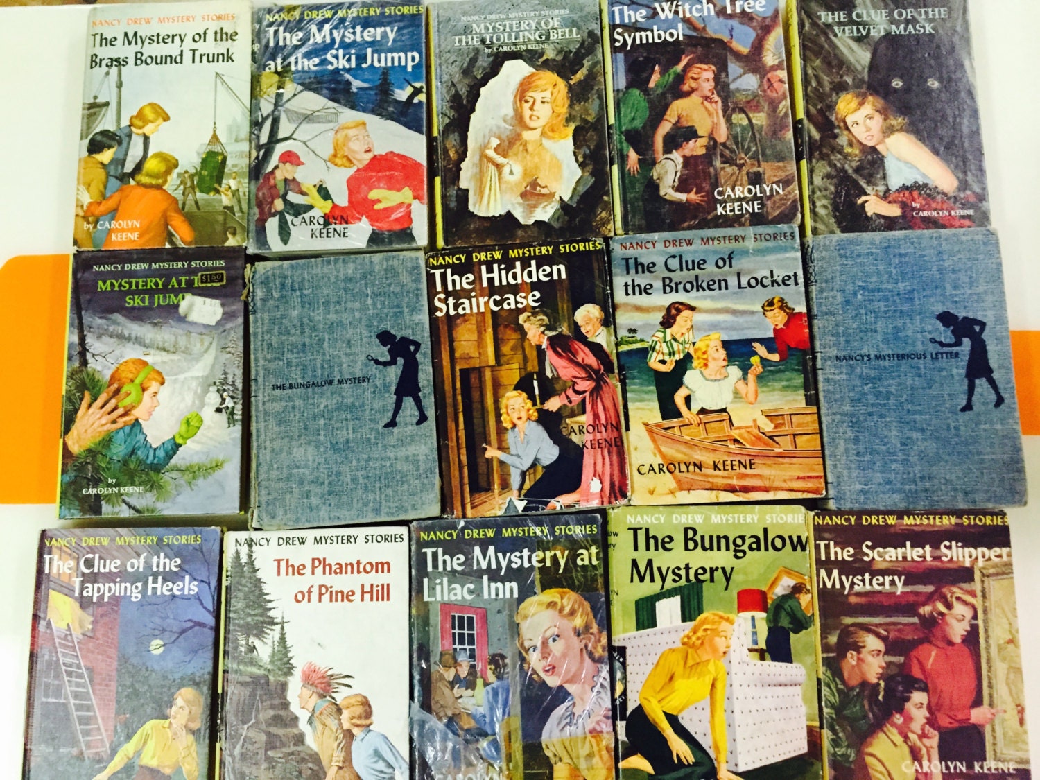 nancy drew books in order list pdf