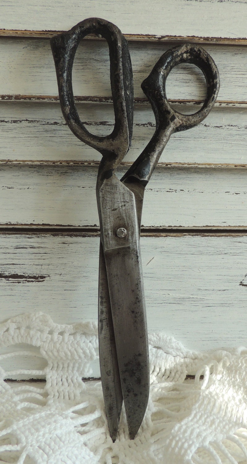 Vintage Scissors Shears, Vintage Home Rustic Decor Decoration