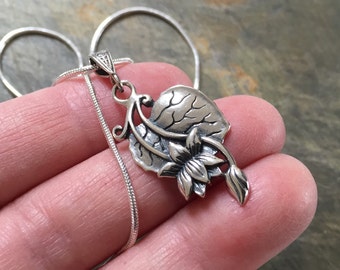 Lotus Haircomb Silver