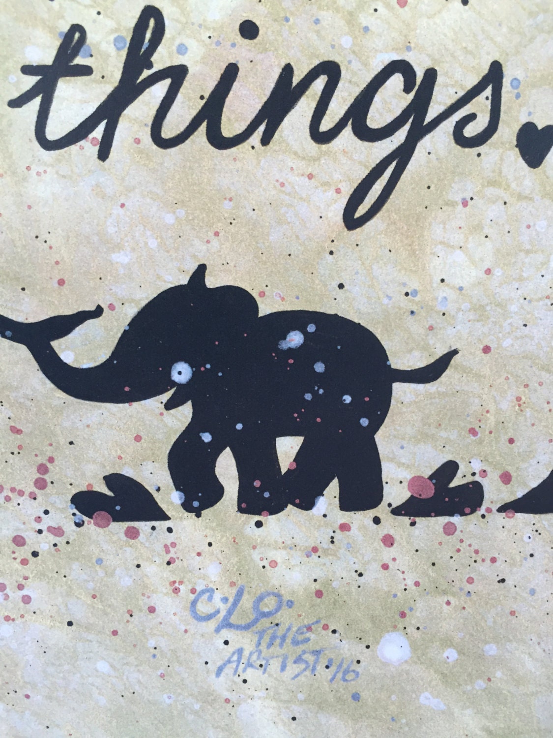 travis scott elephant print