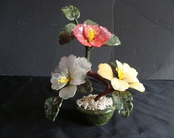 Ceramic Bisque Japanese Bonsai Pot – Natural Rock Look, 9x6x3.5 In, USA Made