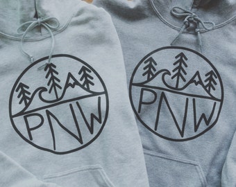 PNW logo Unisex Crewneck/Hoodie Sweatshirt