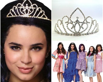 Evie Blue Dress Tiara, Disney Descendants, Evie Descendants Crown, Evie Blue Dress Crown, Evie Headpiece ,Evie Blue Dress costume Headpiece