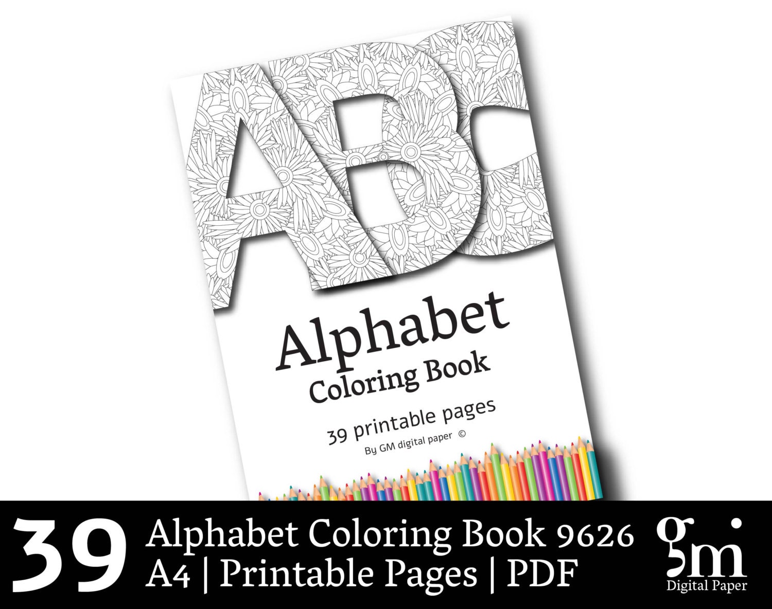 Download Coloring Book PDF Alphabet Coloring Pages Printable Coloring