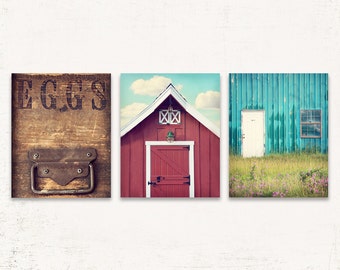 Kitchen Wall Art Rustic Decor SET Of THREE Prints Or Canvases Kitchen Wall Art Rustic Decor SET Of THREE Prints Or Canvases