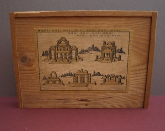 Vintage Wooden Building Blocks