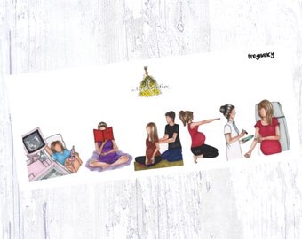 Pregnancy Sticker Set