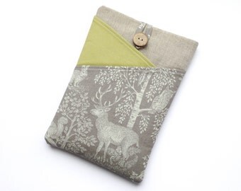 Kindle Paperwhite Cover, Kindle Voyage Case, Kobo Glo Cover, Kobo Aura H2O Case, Kindle Case, Nook Pouch, Kindle Fire Case, Stag, Grey