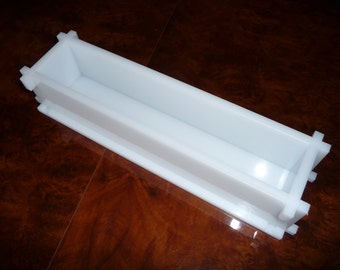 Soap Mold 15.7 inches Loaf Mold, Seifenform 40cm