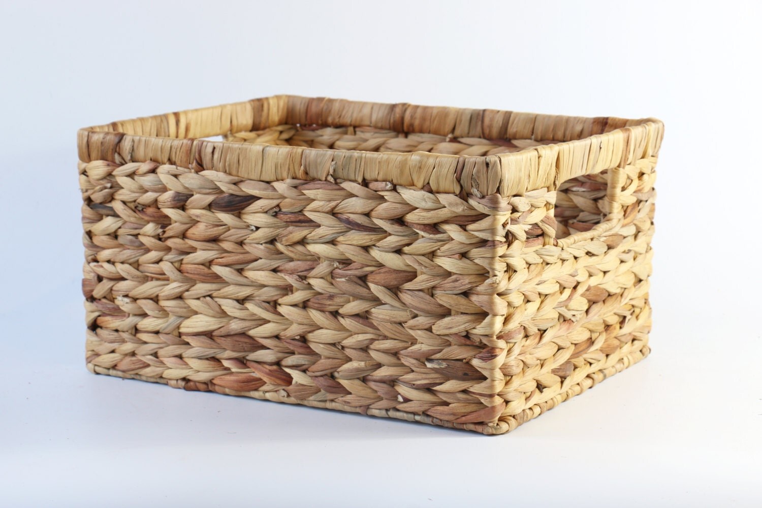 Rustic braided baskets/Large Storage Basket /gift for