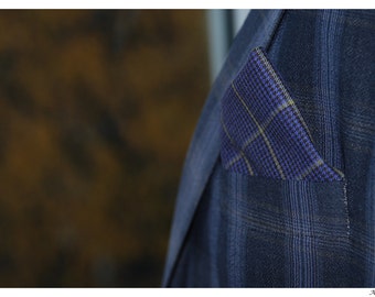 Plaid, Pocket squares, for him, mens, gifts, holidays, all seasons, unisex, handkerchief, formal, evening, suit, accessories