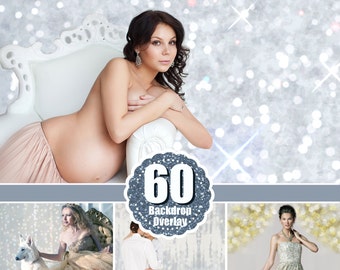 60 Backdrop background texture bokech (overlays, overlay, lights, lights) Photoshop, christmas, holliday, wedding, photo session, jpg