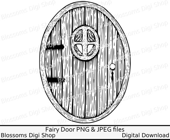 fairy door coloring pages - photo #13