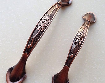 375 5 dresser handles drawer pulls handles antique copper bronze kitchen cabinet door - Copper Kitchen Cabinet Hardware 375 5 dresser handles drawer pulls handles antique copper bronze kitchen cabinet door - Copper Kitchen Cabinet Hardware