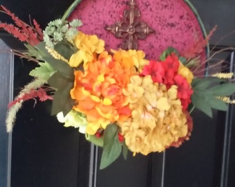 cross wreath