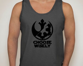 Star Wars: Choose Wisely Men's Tank Top