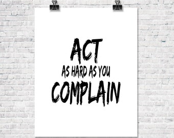 Unique no complaining related items | Etsy