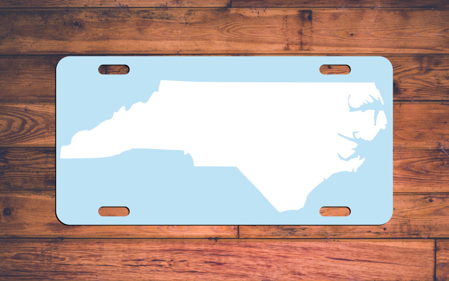 North Carolina Custom Designed License Plate NC Car Tag