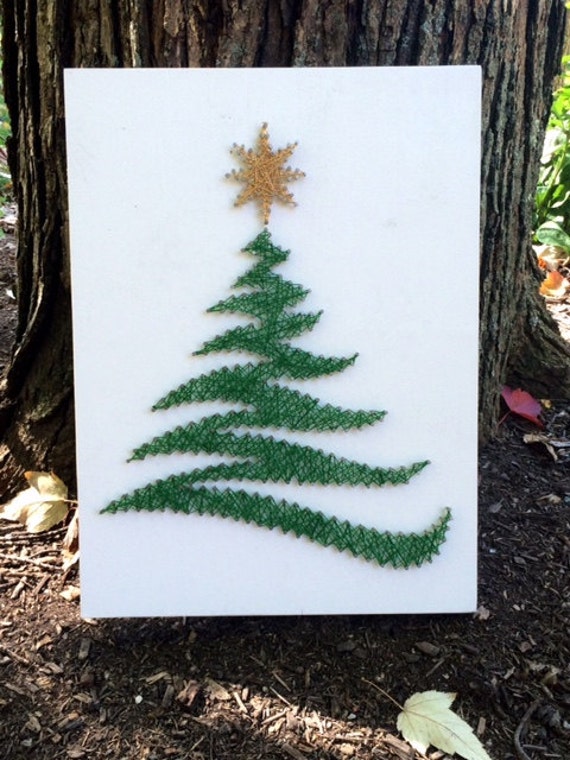 Christmas Tree String Art READY TO SHIP