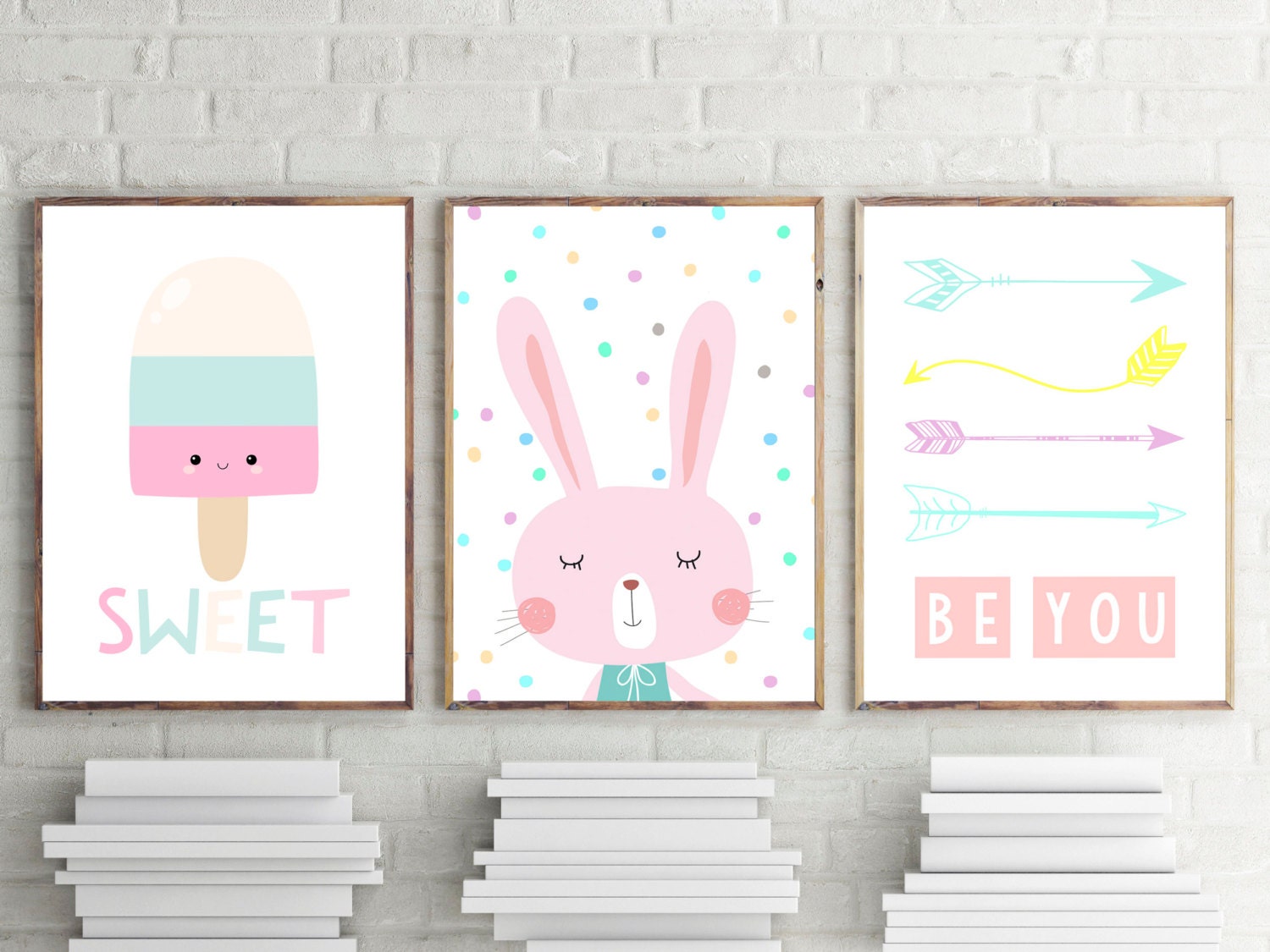 Nursery Or Bedroom Prints Kids Wall Art Decor Girls Bedrooom