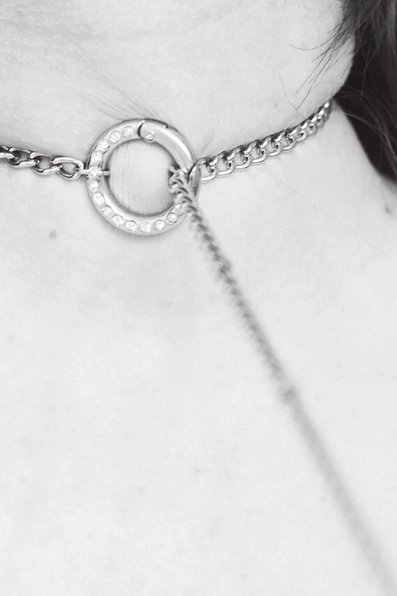 BDSM Choke Chain Collar Submissive Collar Slave Collar