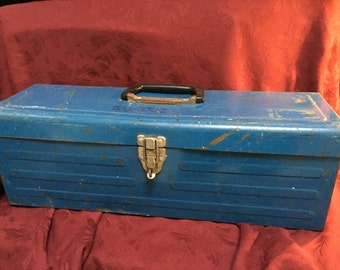 Tool Box, Vintage, Metal