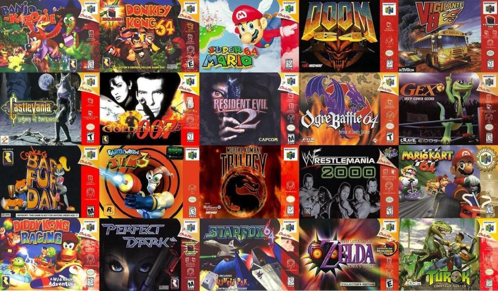 Juegos Nintendo 64 Roms - Top 15 Mejores Juegos de Nintendo 64 con link