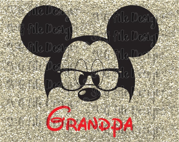 Download New Baby / Proud Grandpa Mickey Mouse Disney by SVGFileDesigns