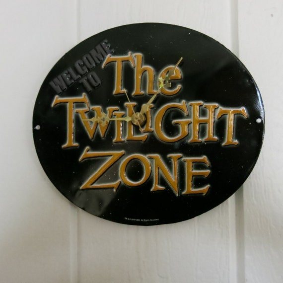 Wall Clock Twilight Zone Clock Gifts Movie Decor by OCklockworks
