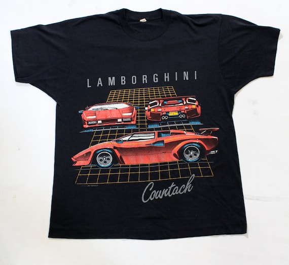 Vintage 1980's Lamborghini Countach Italian Sports Car T