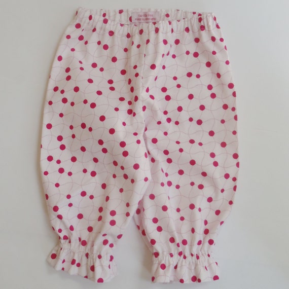 Baby girl outfit pants and tunic handmade cotton 18-24