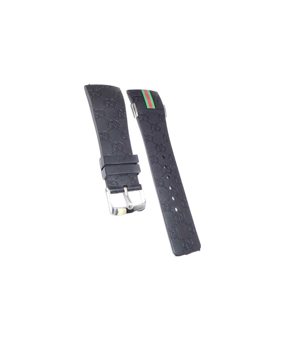 Fit For Gucci Digital 26mm Rubber Replacement watch Strap Band