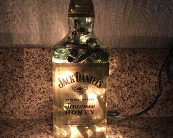 Lighted Jack Daniels Tennessee Honey Bottle
