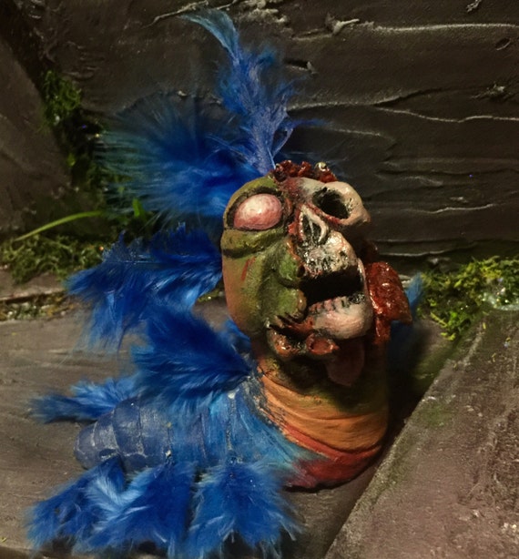 Zombie worm by FromTheShadowsLtd on Etsy