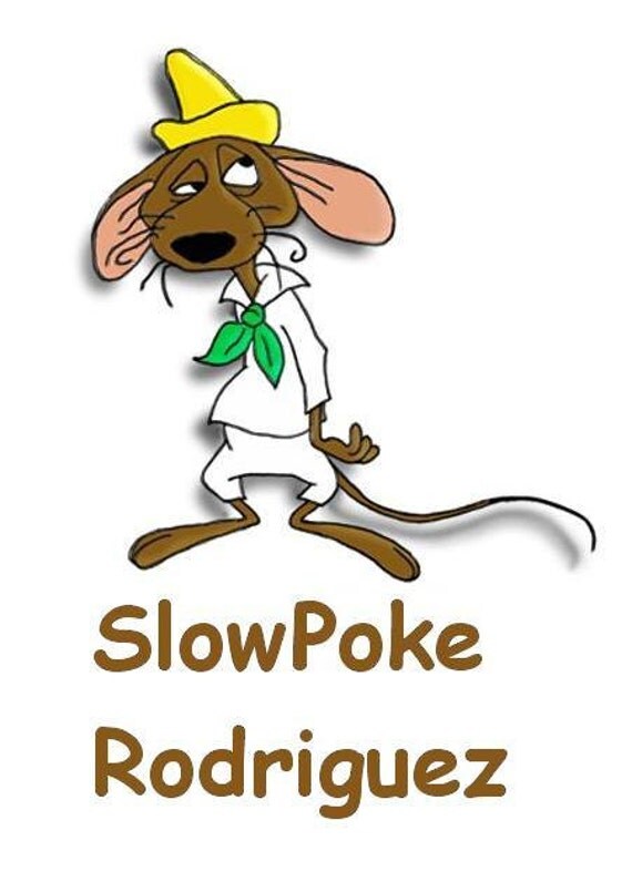 slow poke rodriguez t shirt