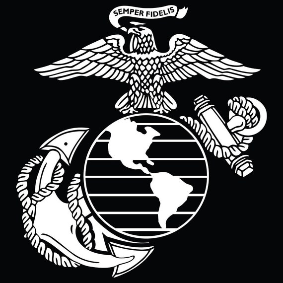 US Marine Corps USMC Car Laptop Macbook Funny Cute Decal