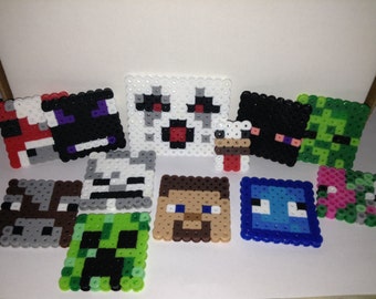 Unique minecraft perler bead related items  Etsy