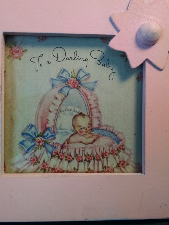 Vintage Baby Picture Vintage Baby new baby girl gift Baby