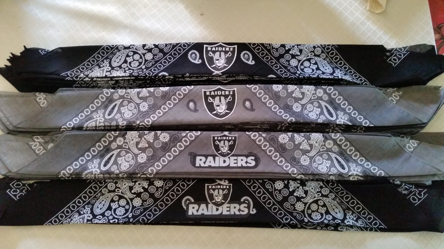 Oakland RAIDERS Bandana