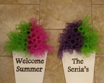 Lauren Seago Rainbow Snowball Door Hanger main image 0