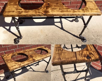 Industrial Dog Food Bowl Stand