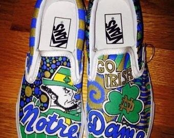 custom notre dame shoes