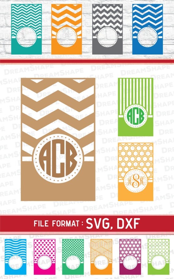 Download Pattern Card SVG, Monogram Pattern Cards SVG Cutting Files ...