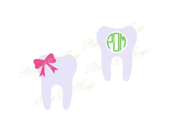 Download Tooth Svg File Tooth Monogram SVG Teeth SVG Dentist Cutting