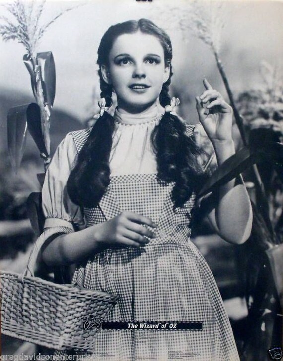 Judy Garland 22x28 Wizard Of Oz Movie Poster 1989