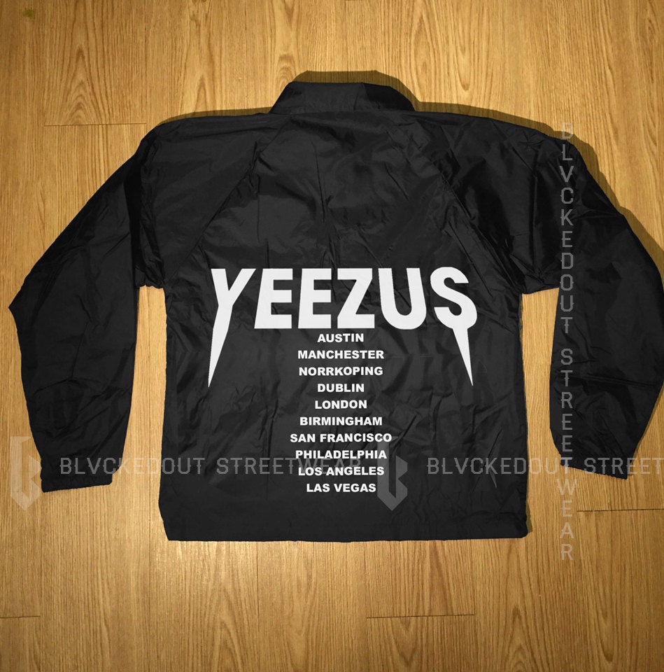 yeezus white jacket