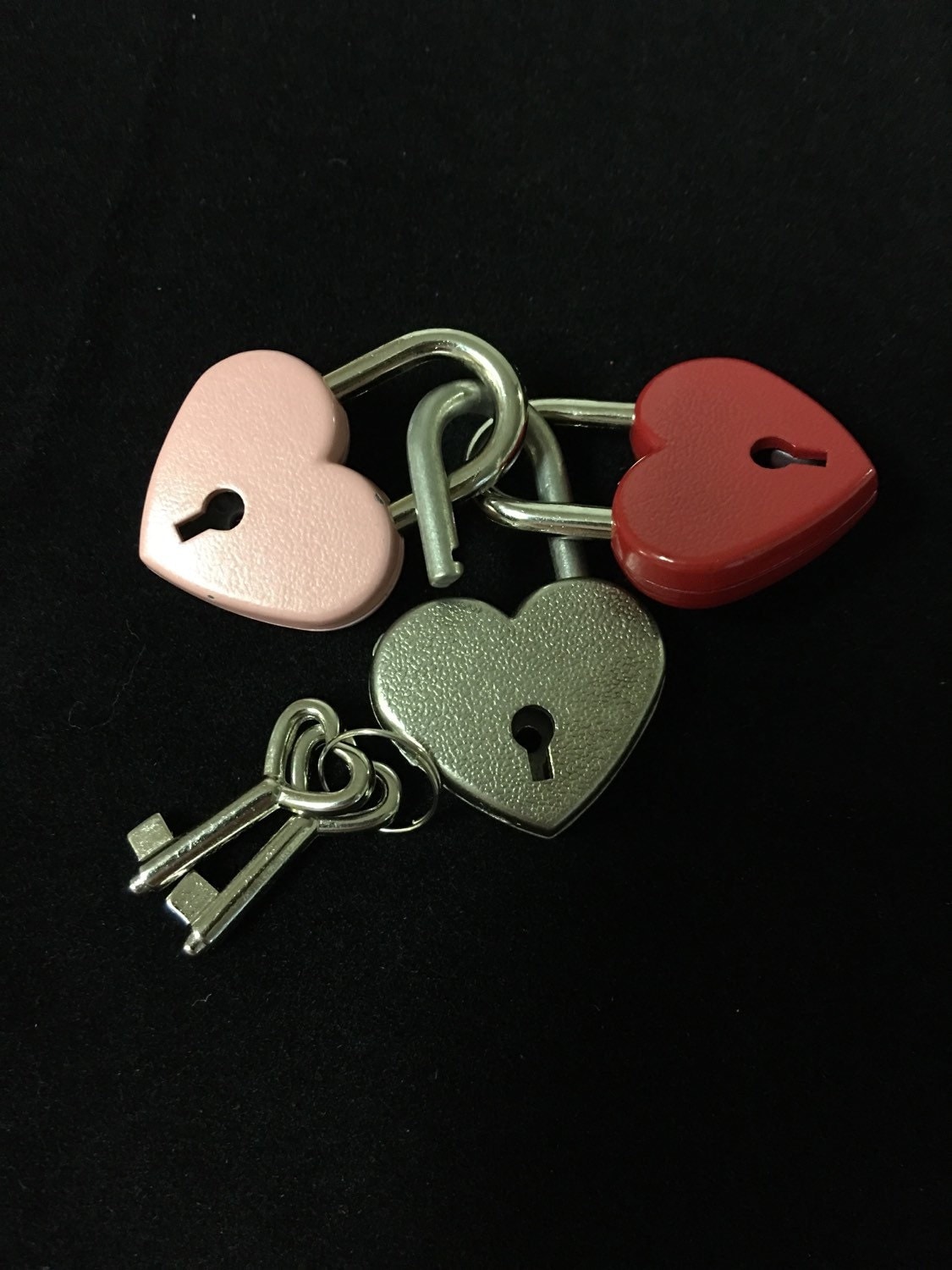 Heart Padlock New Colors Available