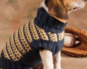 Dog Sweater, Knitting Pattern. PDF Instant Download.
