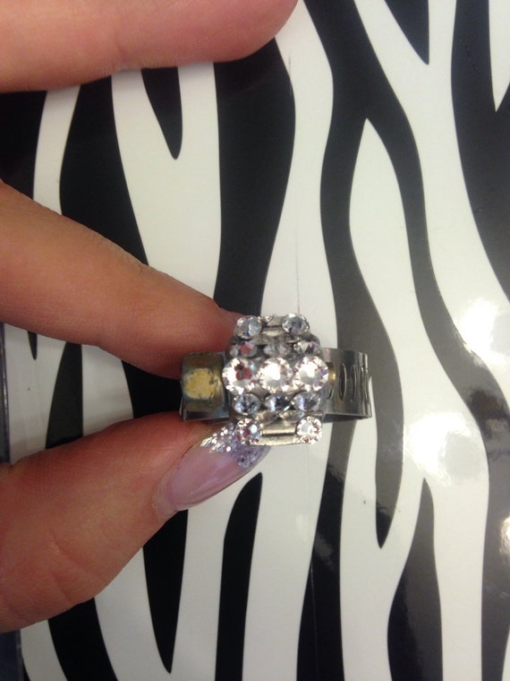 He went to Autozone Hose Clamp Ring by BlingNThings1127 on Etsy